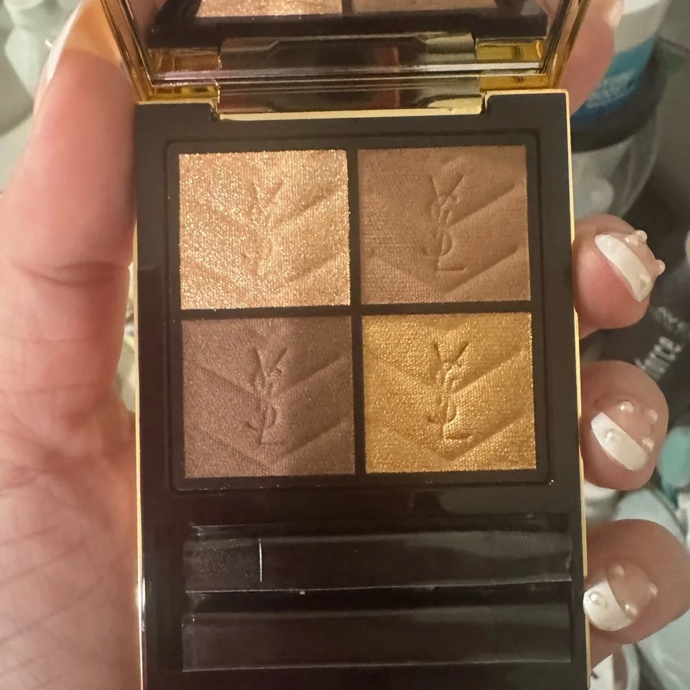 Yves Saint Laurent Couture Mini Clutch Eyeshadow Pallete In Over Dore 800